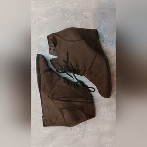 Wedge bootie size 8